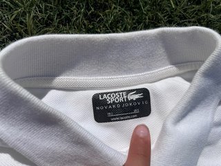 Polo Lacoste Blanco