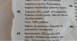 Almohada Ikea Viscoelástica Ergonómica