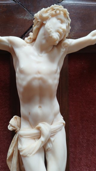 Cristo Crucificado Talla Siglo XIX