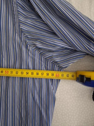 Camisa Ralph Lauren Rayas Azules y Blancas