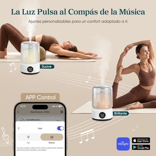 Humidificador Levoit 4.2L Inteligente