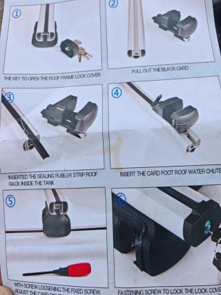 Barras portaequipajes de techo