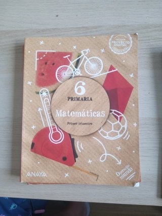 Matemáticas 6o de Primaria