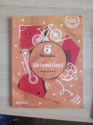 Matemáticas 6o de Primaria
