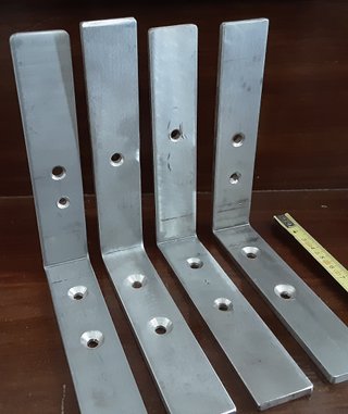 ÁNGULOS (4) REFUERZO INOX
