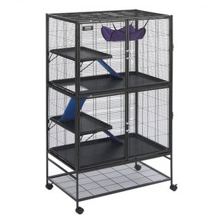 Jaula de metal para pequeños animales de 164.1 cm,