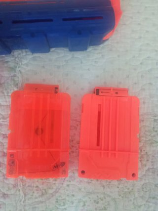Nerf Delta Trooper Blaster Naranja/Azul