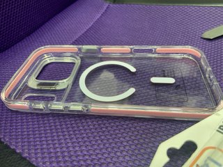 Funda iPhone 17 Pro Max Transparente Rosa