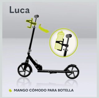 Patinete lionelo LUCA Urbano XXL hasta 100 kg