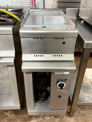 Plancha profesional acero inoxidable