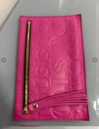 Bolso Clutch Piel TOUS Rosa