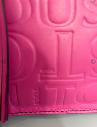 Bolso Clutch Piel TOUS Rosa