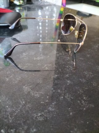Gafas Ray-Ban Aviator Doradas Marrones