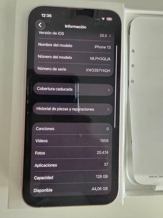 iPhone 13 Rosa