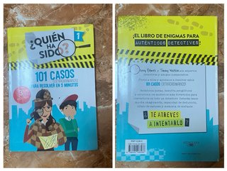 Pack de 5 libros de enigmas, misterios y juegos