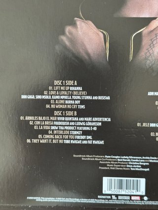 Wakanda Forever Vinilo Doble Gatefold