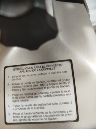 Máquina Cortafiambre Profesional