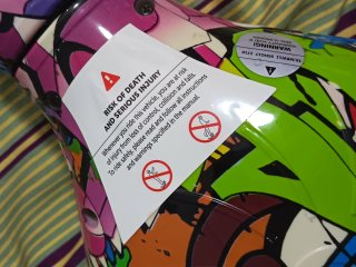 Hoverboard MOVERACE multicolor