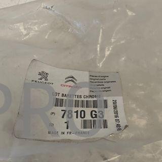JUEGO MOLDURAS RADIADOR CITROEN C5 NUEVO 7810G3
