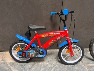 Bicicleta Patrulla Canina Roja
