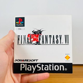 Final Fantasy VI 6 PS1 Con Manuale E Demo