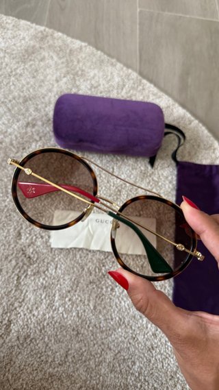 Gafas de sol Gucci Tortoise/Oro