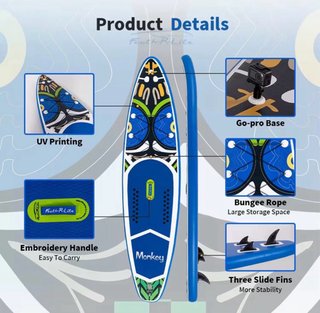 Tabla Paddle Surf Monkey + Accesorios