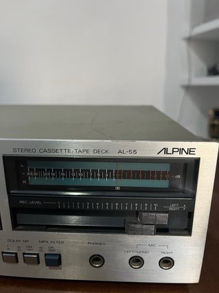 Alpine AL-55 Deck Cassette Hi-Fi Vintage Dolby B/C