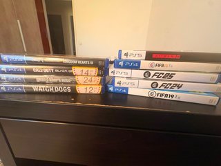 Juegos PS4/PS5: Hitman, FIFA, FC, Watch Dogs