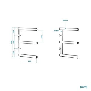 XPOtool 64769 | Scaffali per legname 3 livelli