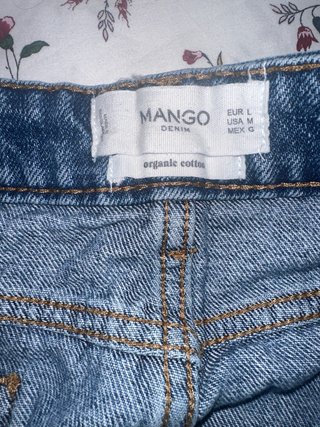 Falda vaquera corta Mango Talla L