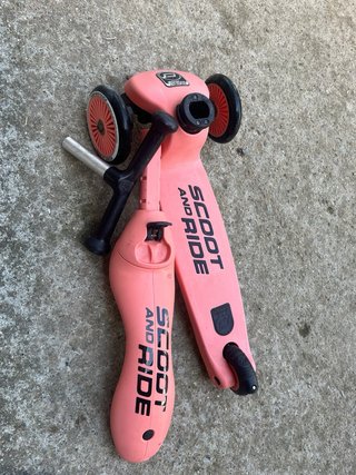 Patinete 2 en 1 Plegable Scoot and Ride