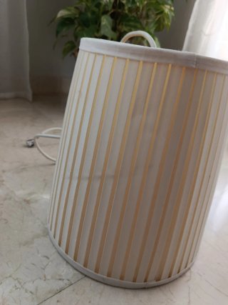 Lámpara de techo plisada