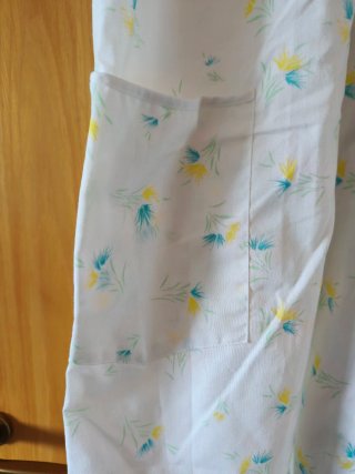 Camicia da notte vintage a fiori