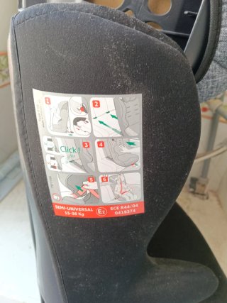 Silla coche 1-2-3 Nania