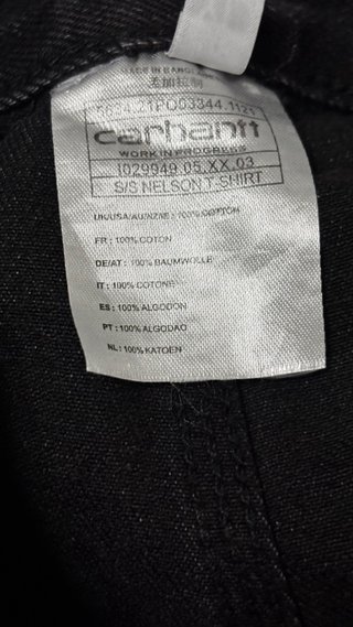 Carhartt Vaqueros Cortos Negros