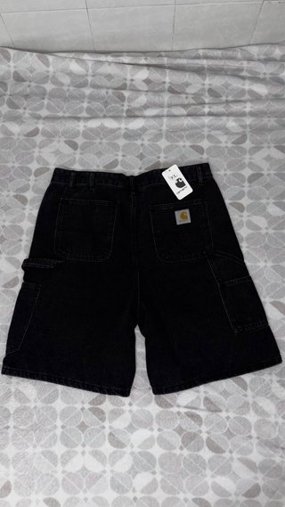 Carhartt Vaqueros Cortos Negros