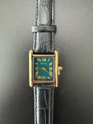 Orologio Pica Vintage Mov Seiko Oro Verde