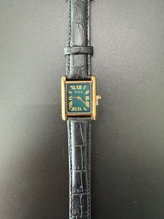 Orologio Pica Vintage Mov Seiko Oro Verde