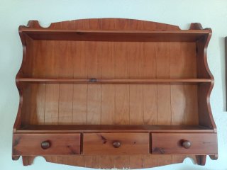Alacena de cocina de madera