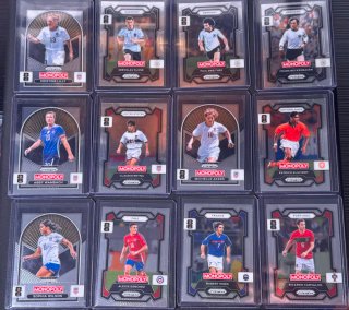 Lote 12 Cartas Panini Monopoly FIFA World Cup