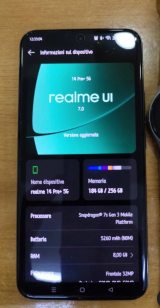realme 14 Pro+ 5G 8/256 GB - ancora in garanzia