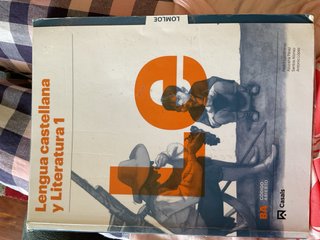 Lengua castellana y literatura 1, Le Bachillerato