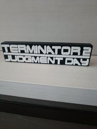 Letreros Indiana Jones, Terminator o Blade Runner