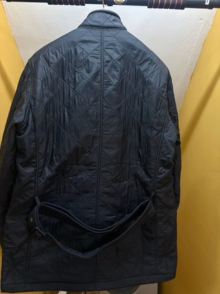 Chaqueta Barbour acolchada negra