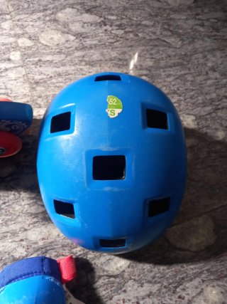 Kit Patinaje Infantil Azul
