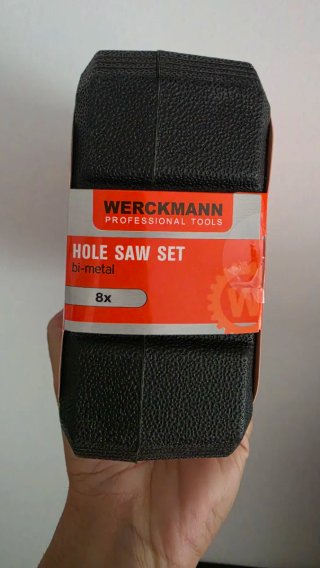 Juego Sierras Copo Bi-metal Werckmann 8pzs