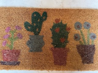 Tappeto d'ingresso IKEA Gangbro con cactus