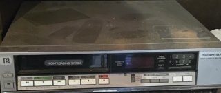 Reproductor VHS Toshiba Front Loading System