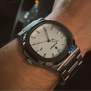 Conjunto 2 Relojes Poedagar Blanco y Verde